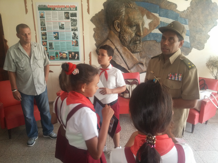 Foto: Del autor Fuerzas Armadas Revolucionarias premian talento infantil