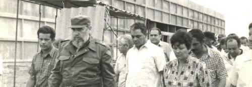 Recuerdan visita de Fidel a fábrica de quesos de Sibanicú