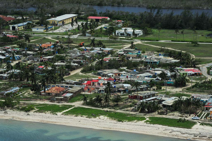 Fotos: Leandro Pérez Pérez/Adelante “Mi casa era azul fuerte…Irma la pintó de verde”