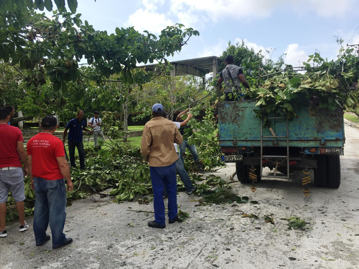 Foto: Alexei Nápoles González/Colaborador Universidad de Camagüey se recupera luego del paso de Irma