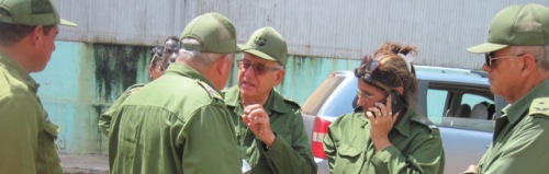 Evaluó  el general Espinosa  tareas recuperativas  en Esmeralda
