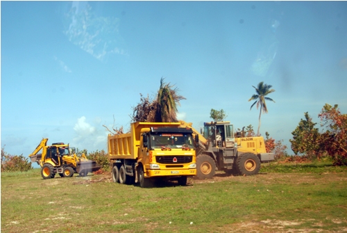 Balneario Santa Lucía avanza hacia la normalidad