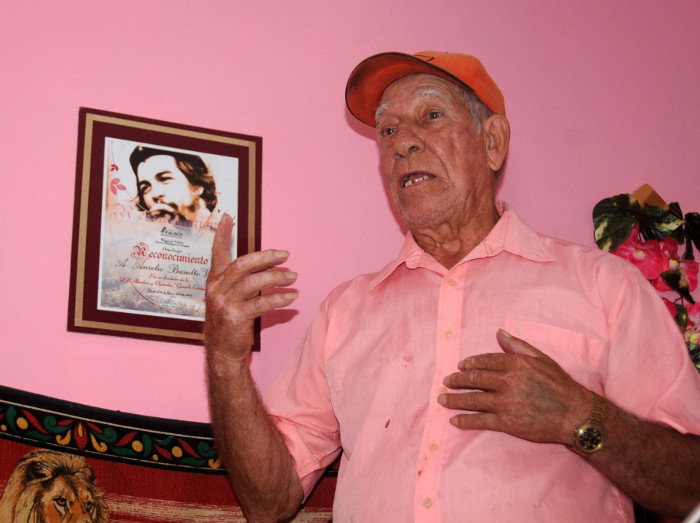 Yeyo Basulto y los recuerdos del Che