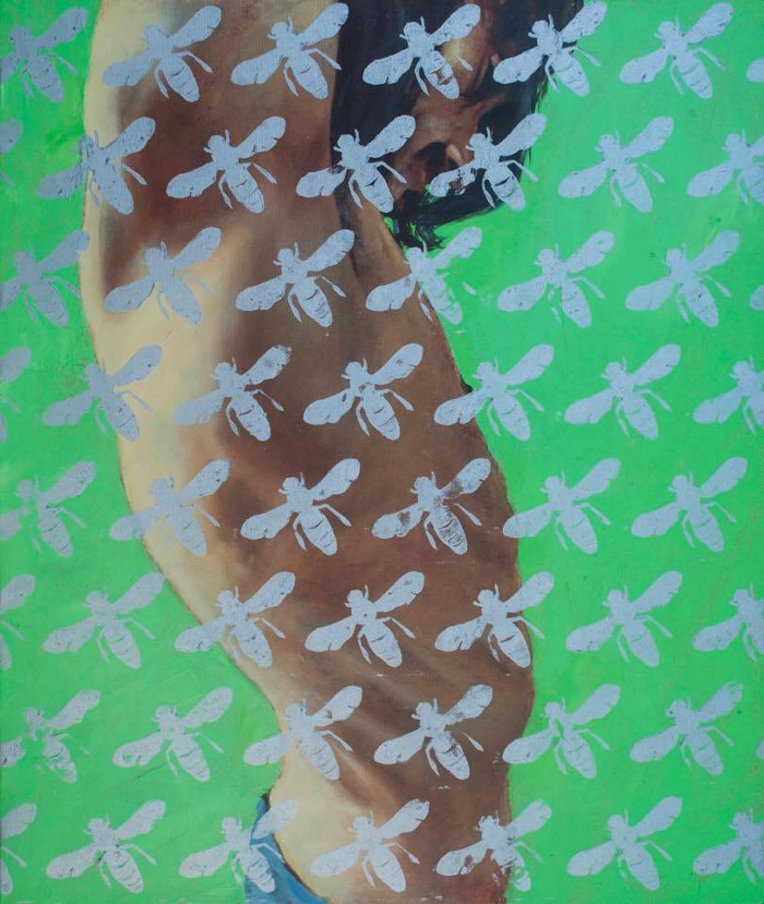 Vientos helados, 65 x 55 cm, óleo/lienzo, 2015. Foto: Cortesía del entrevistado Pintor camagüeyano repite en Bienal china