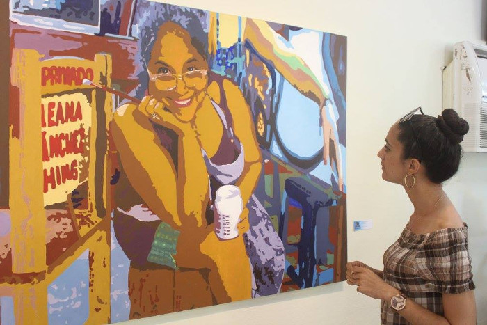 Foto: R.P. Labrada/ Colaborador Acrílico sobre tela para un buen café