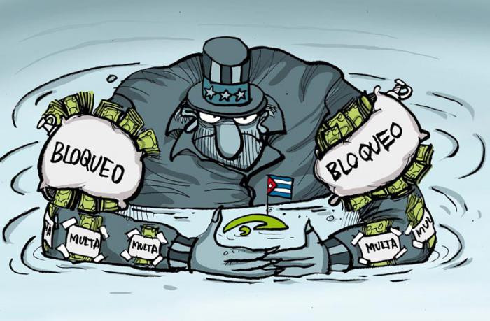 Foto: Tomada de cubadebate.cu Una página imborrable de la Historia Patria: Bloqueo de EE.UU. vs. Cuba