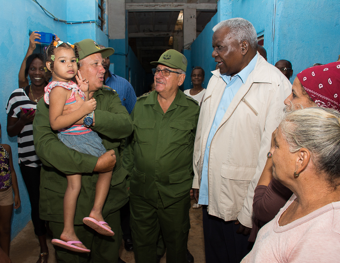 Photo: Leandro Pérez Pérez/Adelante The president of the Cuban Parliament recognizes remedial capacity of the Camagüey´s citizens
