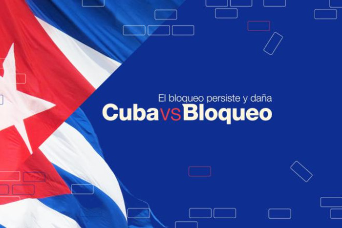 Imagen: Tomada de cubahora.cu ¿Hasta cuándo el bloqueo USA?