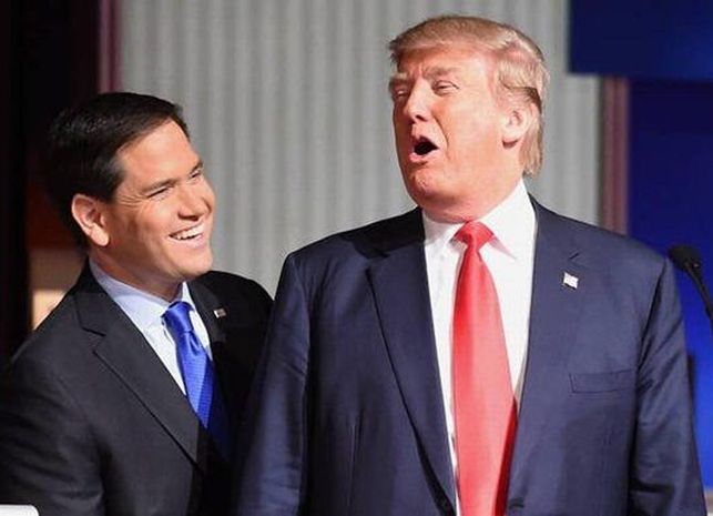 Donald Trump y Marco Rubio, los "cerebros" del retroceso en las relaciones Cuba-Estados Unidos... Foto: Tomada de www.escambray.cu