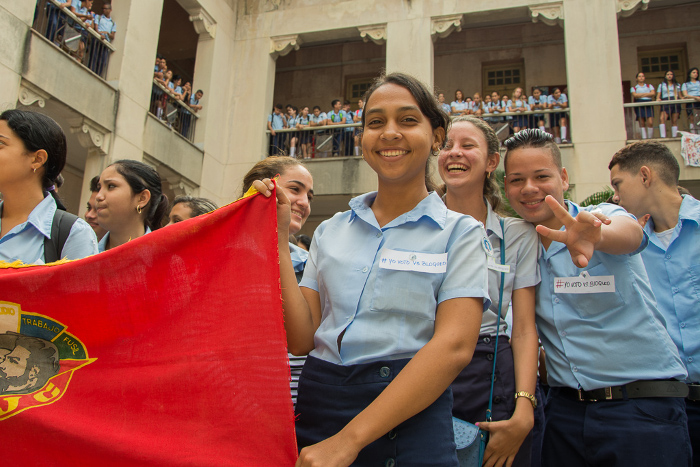 Foto: Leandro Pérez Pérez/Adelante/Archivo Los estudiantes cubanos y la historia que se ha vivido