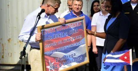 Rusia dona recursos para damnificados por el huracán Irma