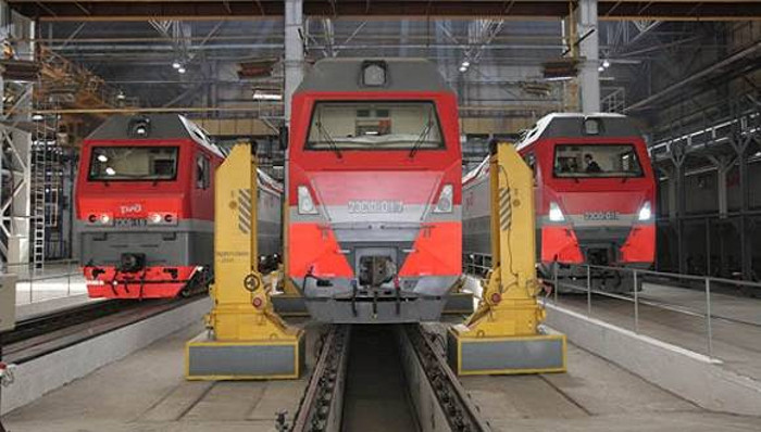 Foto: Tomada de cubadebate.cu Entregan locomotoras rusas a Cuba