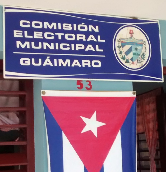 Foto: De la autora Listo Guáimaro para las votaciones