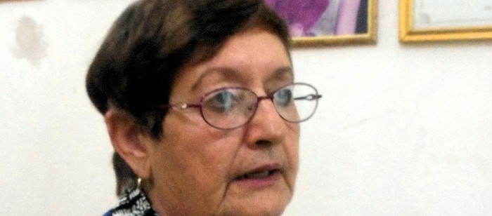 La delegada Blanquita