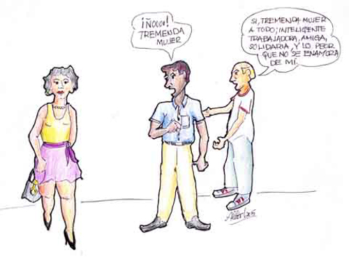 Caricatura: Alejandro Bonet Piñón/ Adelante Piropeando (+ Post)