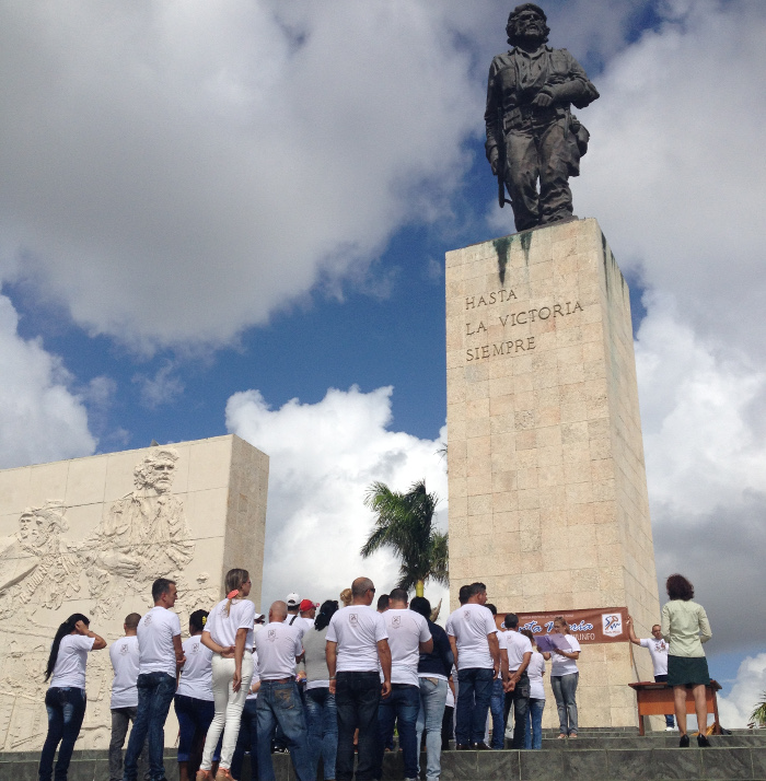 Fotos: Del autor Cuadros y trabajadores de Santa María fijan sus objetivos del 2018