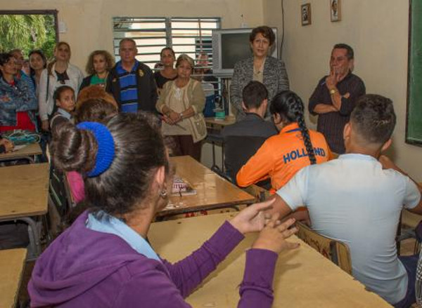 Fotos: Leandro A. Pérez Pérez/ Adelante Mejores condiciones en escuelas camagüeyanas