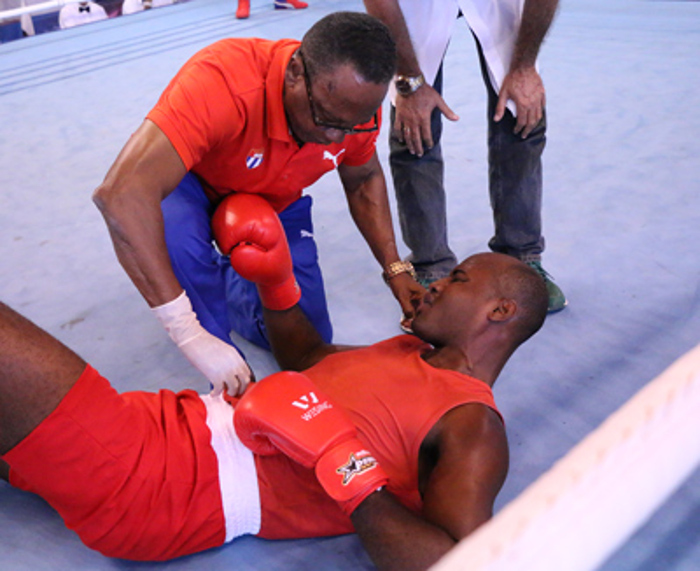 Ayer, en semifinales, el supercompleto Ricardo Luis Agüero cayó por nocao en el primer asalto ante José Ángel Larduet. El otro camagüeyano derrotado en la jornada fue el ligero Rubiel Nuviola, 5-0, por cuenta del espirituano Dariesky Palmero. “Playa Girón” de Boxeo: hoja de ruta para un título