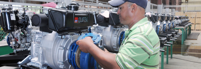 Buen año para la Fábrica de bombas de agua