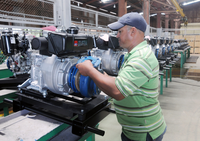 Buen año para la Fábrica de bombas de agua