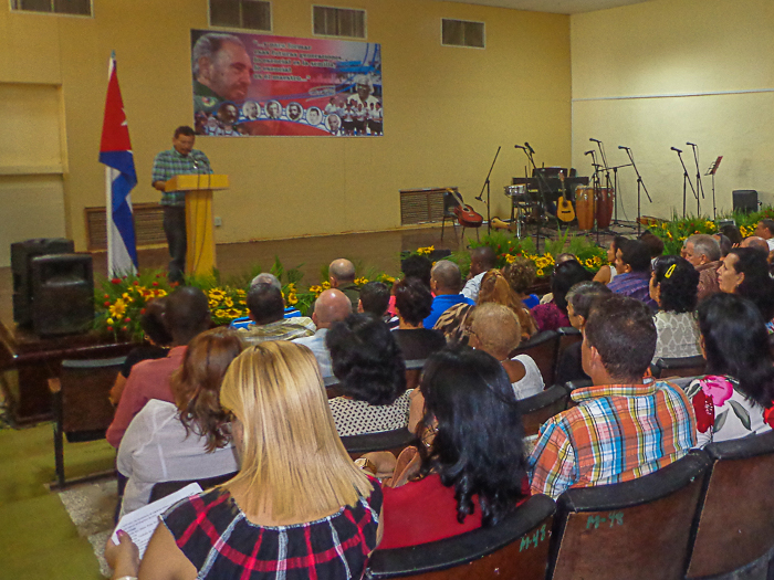 Foto: De la autora Jornadas de reconocimientos a educadores camagüeyanos