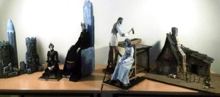 En el Multicine Infanta, donde ocurrió la premier, se inauguró una exposición con piezas del proceso productivo, con instantáneas, marionetas y algunas de las maquetas. Fotos: Tomadas de animadosicaic.cult.cu y cubahora.cu