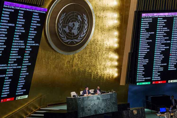 Photo Taken from:en.cubadebate.cu Why a blockade and not an embargo?