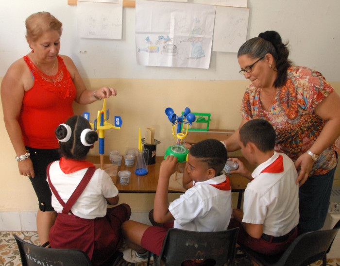 Photo:Leandro Pérez Pérez/Adelante Nobel Prize Winner Talks on Education in Cuba