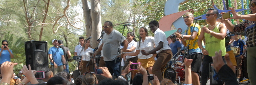 Aquí suenan los grandes