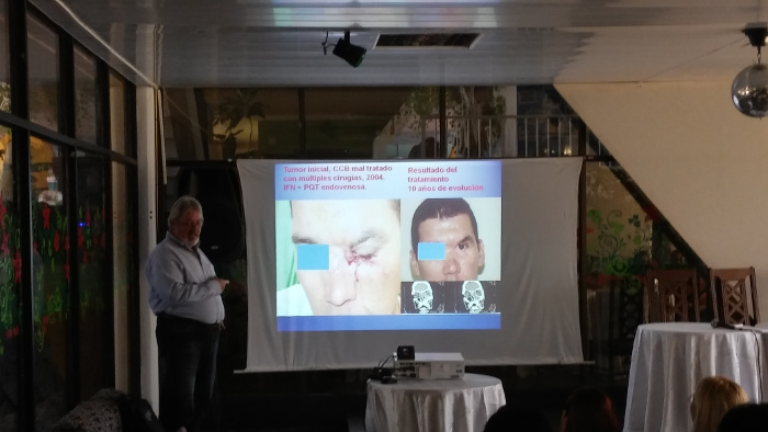 Photo: Raudel Sosa Echagarruga / Collaborator Excellent Results of Drug Developed in Cuba Against Skin Cancer were presented in Workshop