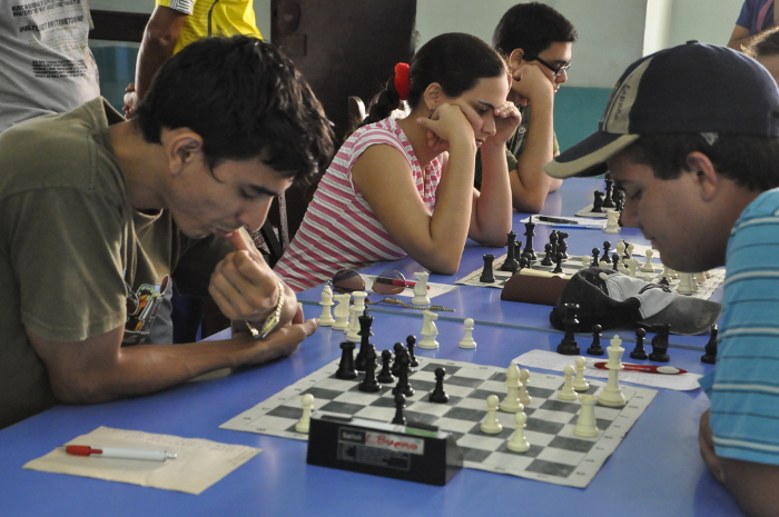 En los últimos años Camagüey ha experimentado un florecimiento del ajedrez, que tiene su epicentro en la Academia Provincial José Raúl Capablanca.  Foto: Otilio Rivero Delgado