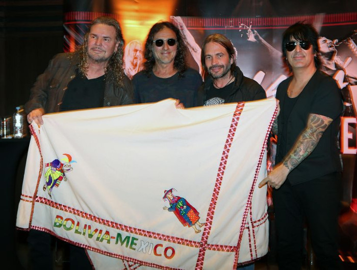 El cantante del grupo mexicano de rock Maná, Fher Olvera, dijo hoy que "históricamente sería justo" que Chile conceda una salida al mar a Bolivia. Foto: tomada de www.cimatchile.com