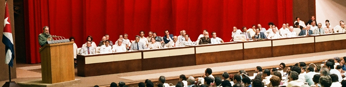 Fidel con nosotros en el Día de la Prensa Cubana