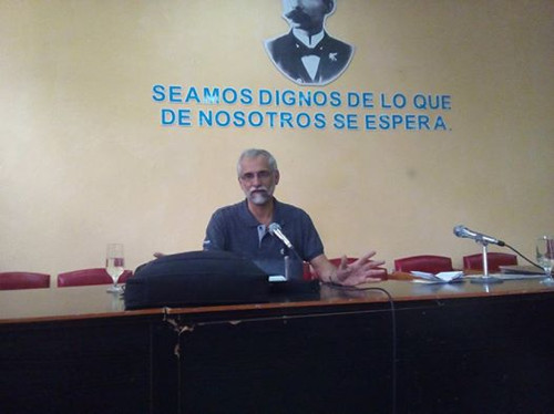 Foto: Cristian Rojas Rosales/ Estudiante de Periodismo Ariel Terrero, los estudiantes y el periodismo económico