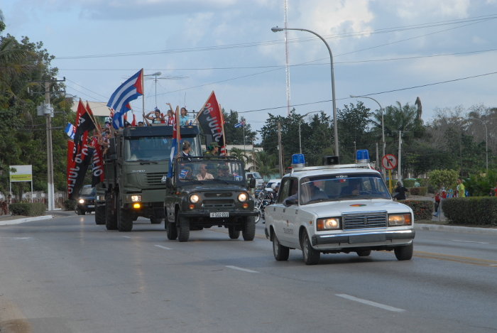 Foto: Otilio Rivero Delgado/ Adelante/ Archivo A la espera de la Caravana de la Libertad