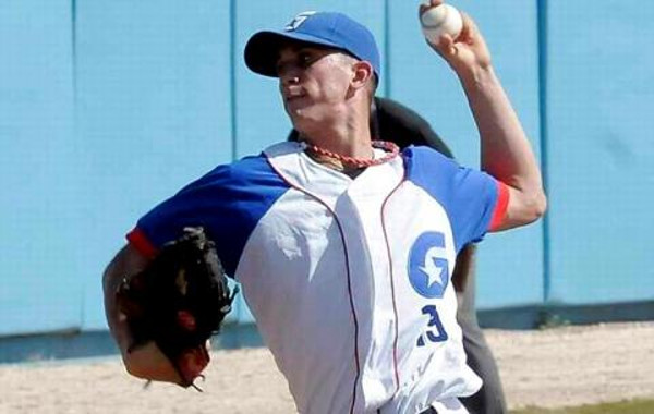 El pícher zurdo Dariel Góngora. Foto: Tomada de www.baseballdecuba.com