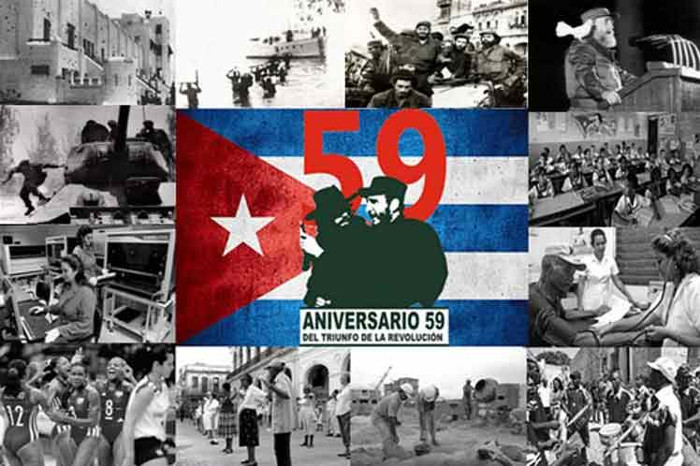Foto: Tomada de www.trabajadores.cu Cuba, 59 años de Revolución