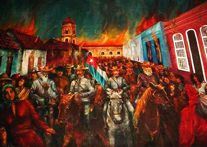 Ilustración: Tomada de www.radiobayamo.icrt.cu La quema de Bayamo ratificó decisión independentista de los cubanos