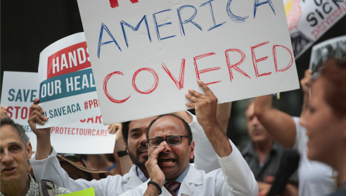 Foto: Tomada de NTN24 Aumentan estadounidenses sin seguro médico