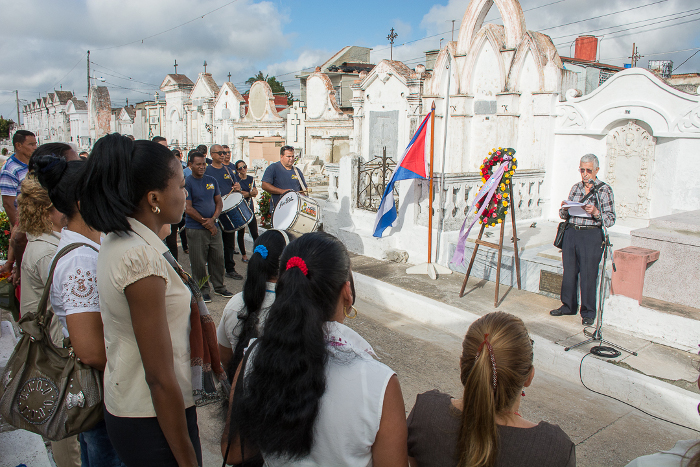 Fotos: Leandro Pérez Pérez/Adelante Recuerdan en Camagüey a Amalia Simoni