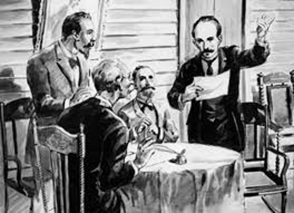 Con su oratoria, José Martí convencía. Ilustración: Tomada de www.granma.cu