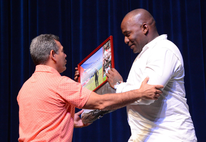 Foto: Otilio Rivero Delgado/ Adelante El último jabalinazo de Guillermo Martínez