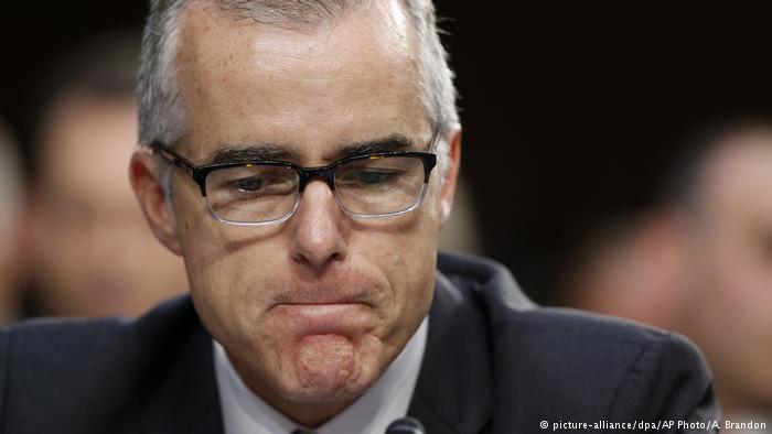 Foto: Tomada de Deutsche Welle Trump celebró despido de exsubdirector del FBI