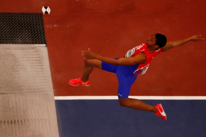 Foto: Archivo Saltador Echevarría, mejor atleta del mes en Camagüey