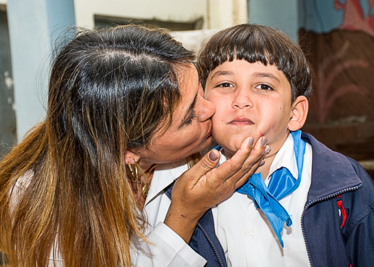 Photos: Leandro Pérez Pérez/ Adelante A consultation with a mom
