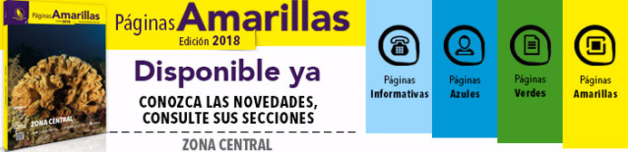 Disponible en Camagüey las Páginas Amarillas 2018