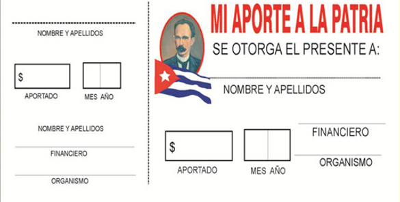 Fotocopia: Tomada del Periodico Trabajadores Más de 47 millones de pesos en aporte a la Patria