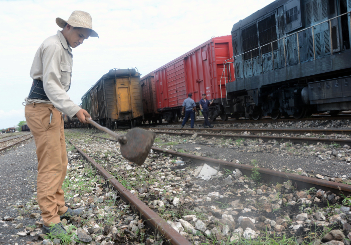 Rey Andrés Maceo. Fotos: Otilio Rivero Delgado/ Adelante Jóvenes entre rieles