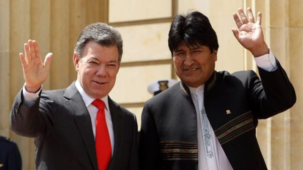 Foto: Tomada de El País Anuncia Evo Morales visita de presidente colombiano a Bolivia