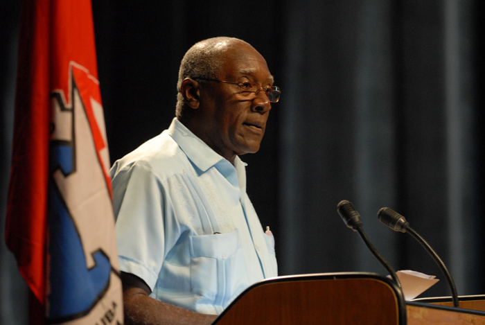 Photo: Archive Salvador Valdés Mesa, new First Vice-president of the Council of Ministers